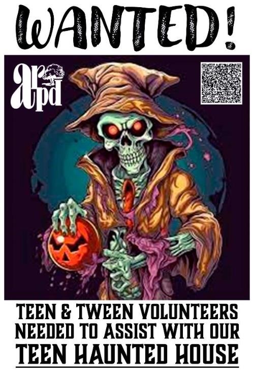 2024 Teen Volunteers Needed